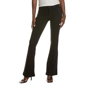 7 For All Mankind Womens  Ali High-Waist Soho Night Classic Flare Jean, Black